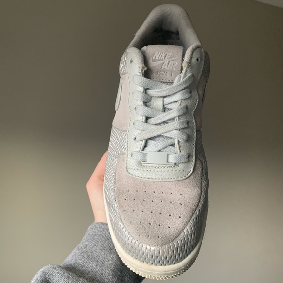 Nike Air Force 1 Up Step Low Metallic Mesh - Picture 2 of 7